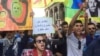 Manifestation 40 jours après la mort d'un vendeur de poisson au Maroc
