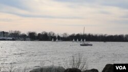 Beautiful water faces the town of Bristol, Rhode Island on three sides.