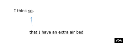 how to replace that clauses with so how to replace that clauses with so