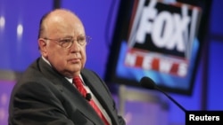 FILE - Roger Ailes, chairman and CEO of Fox News and Fox Television Stations, attends a panel discussion at the Television Critics Association summer press tour in Pasadena, California, July 24, 2006.