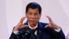 두테르테 필리핀 대통령, IS 소탕 계엄령 1년 연장 추진