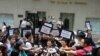 香港新聞從業抗議印尼及菲律賓