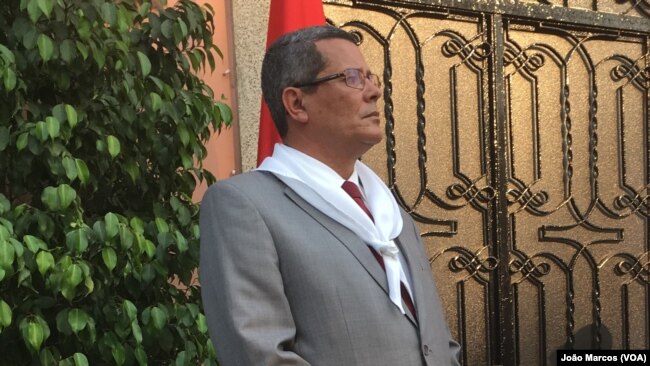 Rui Falcão, antigo governador de Benguela