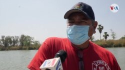 Rescatistas mexicanos recuperan cuerpos de inmigrantes en el Río Grande 