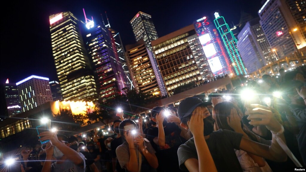 Biểu tình đòi cải cách chính trị tại Hong Kong.