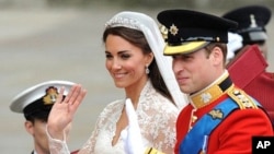 Princesa Catherine e o principe William