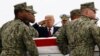 Trump rinde homenaje a estadounidenses muertos en Siria