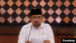 Menteri Agama, Yaqut Cholil Qoumas. (Foto: Courtesy of Kementerian Agama)