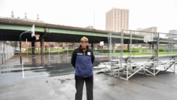 Community activist Charles Pierce-El poses for a portrait outside of Wilson Park near the I-81 freeway in Syracuse, New York, U.S., April 28, 2021.