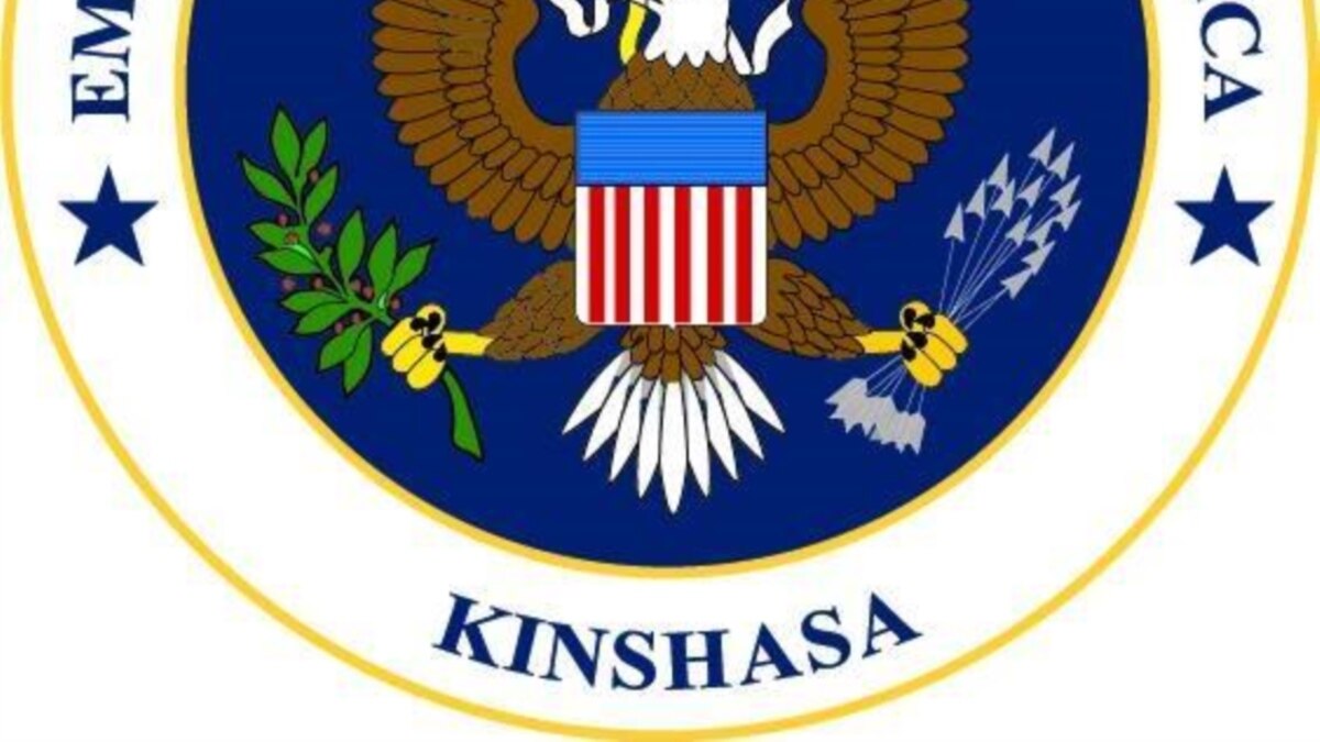 RDC-Kinshasa : Le drapeau américain flotte toujours à l'ambassade, la  sécurité est renforcée