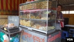 Fried meatballs, hotdogs, grilled chicken and other foods can be found nearly everywhere in the capital, near high schools, outside factories, on the sidewalks, from mobile vendor carts.