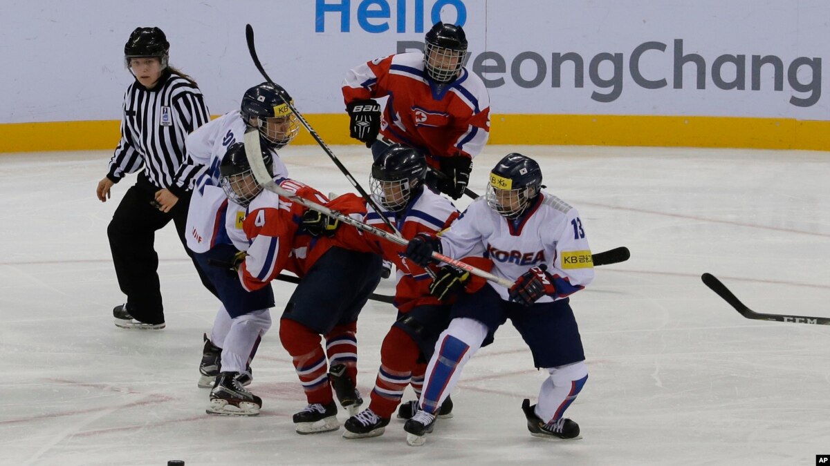 United Korea Hockey Team Divides South