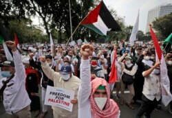 Indonesia Israel Protest