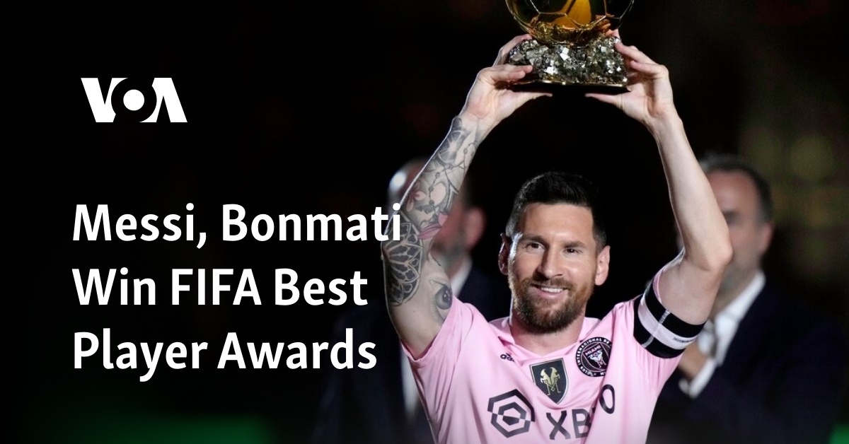 Messi, Bonmati Win FIFA Best Player Awards  