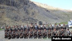 Afghan Special Forces attend their graduation ceremony in Kabul.