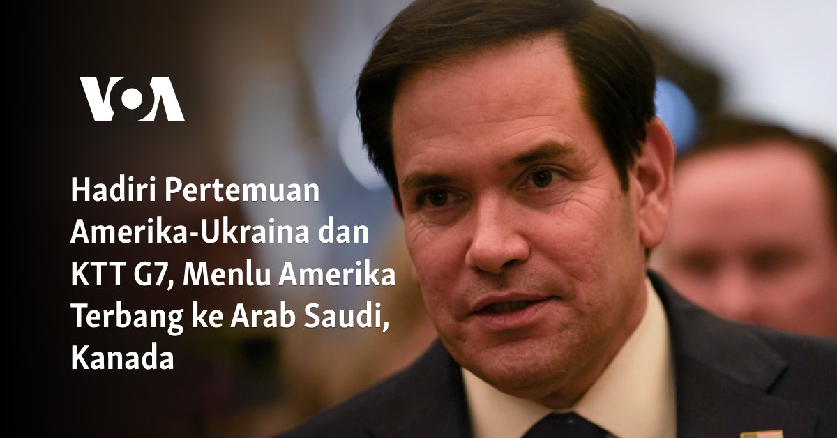 Hadiri Pertemuan Amerika-Ukraina dan KTT G7, Menlu Amerika Terbang ke Arab Saudi, Kanada