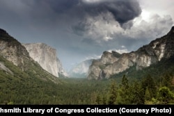 Yosemite National Park in California is famed for its iconic vista of towering Bridalveil Fall and the granite cliffs of El Capitan and Half Dome.