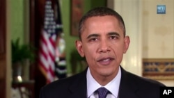 President Barack Obama delivers his weekly address, 6 Nov 2010