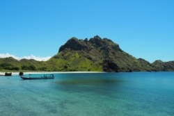 Taman Nasional Komodo pada 6 April 2018. (Foto: REUTERS/Henning Gloystein)