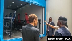 mataimakin shugaban kasa Yemi Osinbajo's ya kai ziyara cibiyar kimiya da fasaha a Abuja