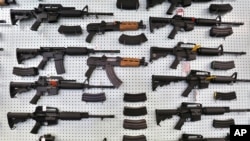 Senadores demócratas quieren mejorar el chequeo de antecedentes a los compradores de armas de fuego en ferias de exhibición.