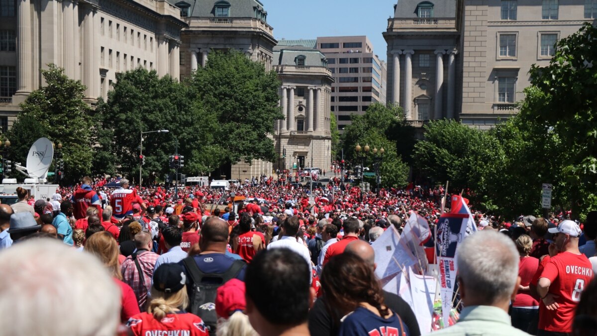 Washington Capitals, fans celebrate Stanley Cup victory with parade, rally  on National Mall - Washington Times