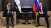 Syria's Assad Meets With Putin in Russia