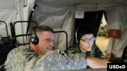 美韓2012年“乙支自由衛士”軍演電腦訓練