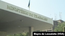 Fachada do Ministério do Trabalho de Moçambique, na capital Maputo.