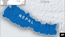 尼泊尔地图。（资料照片）