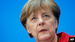 La chancelière allemande Angela Merkel.
