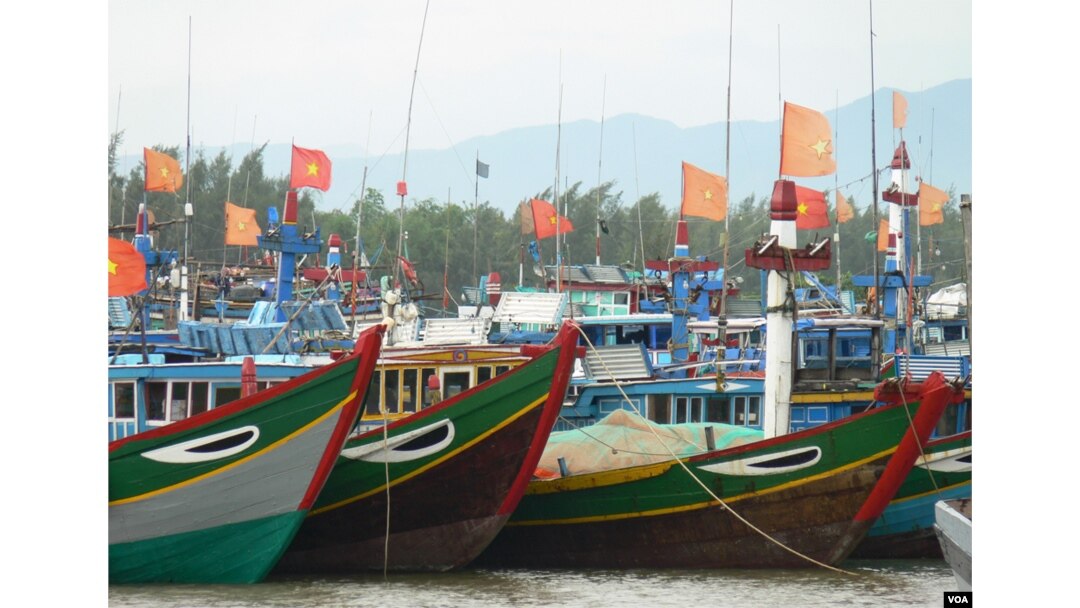 Kapal ikan Vietnam. (Foto: VOA)