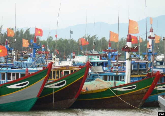 Kapal ikan Vietnam. (Foto: VOA)
