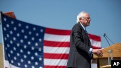 Kandida a la prezidans Bernie Sanders