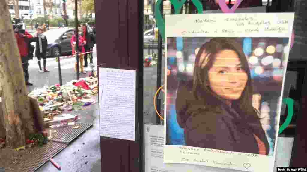 California State University student Nohemi Gonzalez, 23, was killed along with others at Cafe Bonne Biere restaurant in Paris Friday, when a series of attacks by Islamic State militants left more than 120 people dead.
