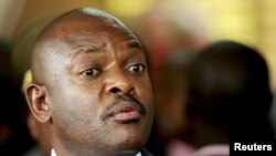 Le président burundais Pierre Nkurunziza le 23 février 2016 à Bujumbura. (REUTERS/Evrard Ngendakumana)