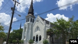 The Emanuel AME Church, Charleston, South Carolina. (Amanda Scott/VOA)