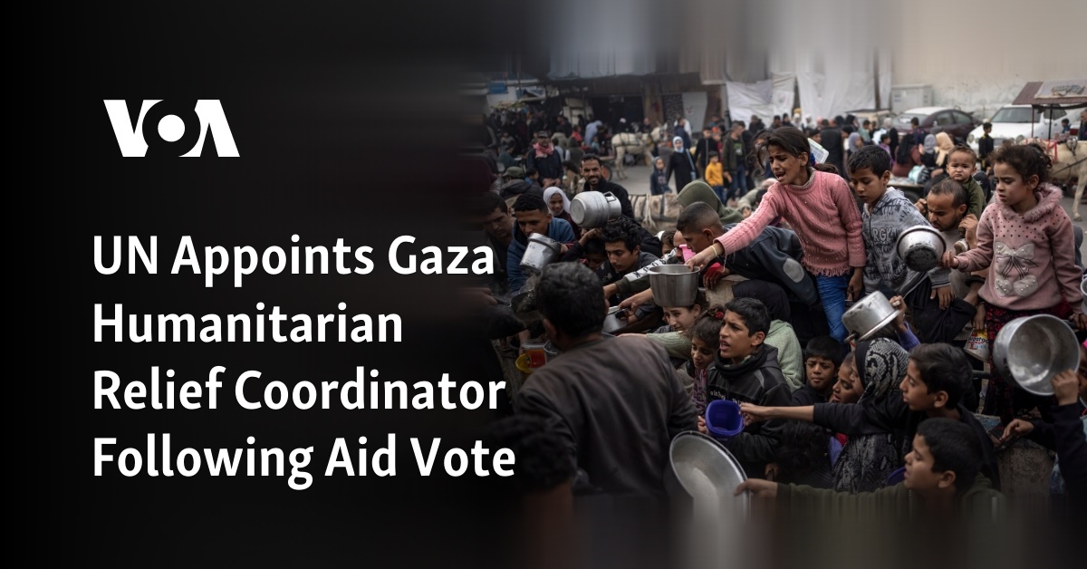 VN benoemt coördinator humanitaire hulp voor Gaza na stemming over hulp