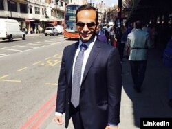FILE - Former Trump campaign adviser George Papadopoulos is seen in an undated photo (George Papadopoulos/LinkedIn)