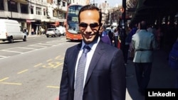 FILE - Former Trump campaign adviser George Papadopoulos is seen in an undated photo (George Papadopoulos/LinkedIn)