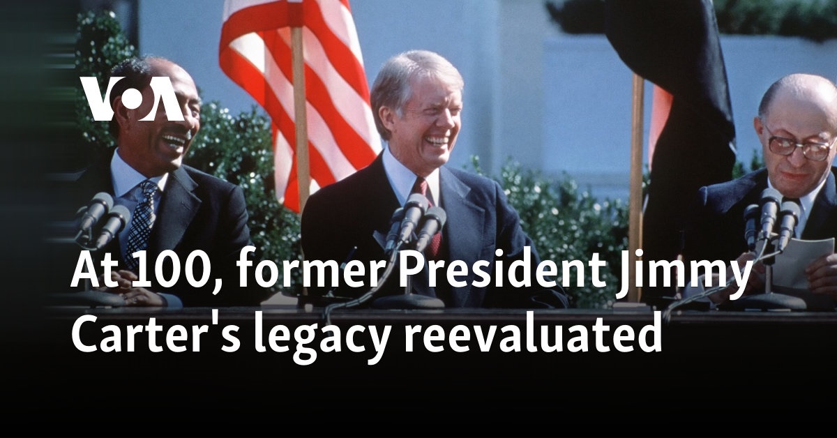 At 100, former President Jimmy Carter's legacy reevaluated 