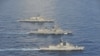 美国、日本和澳大利亚海军10月19日在南中国海举行今年第五次的联合演习。（美国第七舰队网站）