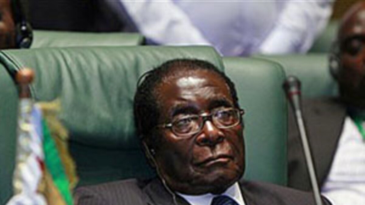 Mugabe Speech Raises Fears For Zimbabwe's Power-Sharing Government