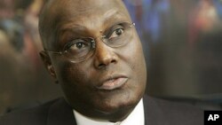 Atiku Abubakar tsohon mataimakin shugaban kasar Najeriya