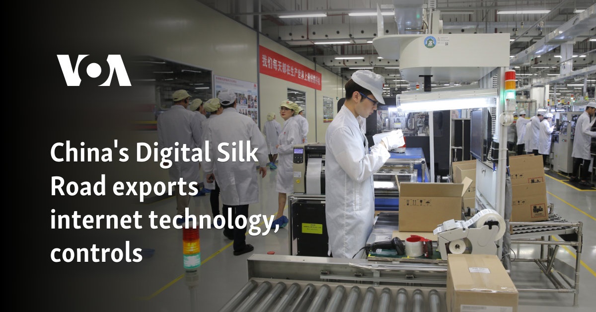 China’s Digital Silk Road exports internet technology, controls
 – News24.my