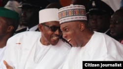 Shugaba Buhari Buhari da Sanata Bukola Saraki shugaban majalisar dattawa, majalisar da zata tantance sabbin ministocin da za'a nada