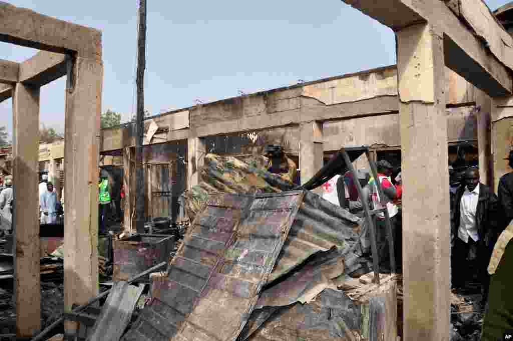 Une autre explosion a eu lieu ans un marché de Bauchi. &nbsp;