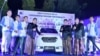 Peluncuran mobil listrik Garuda UNY oleh Menteri Riset, Teknologi dan Pendidikan Tinggi Mohammad Nasir, Jumat, 21 Juni 2019. (Foto: Humas Universitas Negeri Yogyakarta)