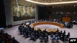 지난해 9월 뉴욕 유엔본부에서 북한 문제를 논의하기 위한 안보리 회의가 열렸다.