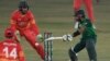  پاکستان کو زمبابوے کے خلاف دوسرے ٹی ٹوئنٹی میں شکست، سیریز ایک ایک سے برابر